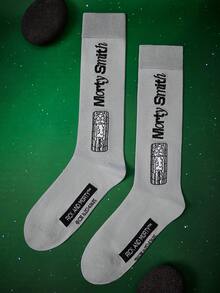 Rick and Morty X SHEIN Women Knee High Socks - Multicolor - View 1