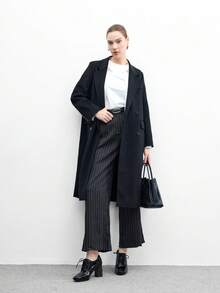 CUCCOO BIZCHIC Giày cao gót buộc dây thời trang đa năng dành cho nữ - màu đen - Xem 6