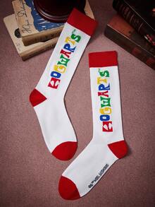 HARRY POTTER X SHEIN Medias altas para mujer - Multicolor - Ver 2