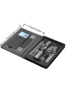 1PC Folio Stand Case Compatible With Kindle Paperwhite 12th 2024 11th Gen 2021 2022 6 7 Inch Protective Cover With Hand Strap Card Slot Kickstand Auto Wake Sleep For Reading Travel Business Gift Black - Black - View 11