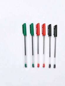 25 Pcs Ballpoint Pens Watertight Creative Plastic Ballpoint Pens For Male And Female Students, Writing, Note-Taking, Marking, Drawing,Stationery,School Supplies Back To School - Multicolor - View 6