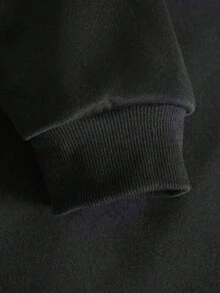 "Sudadera Streetwear Stwd Unisex – Sudadera Urbana Estampada, Casual, Cómoda y de Moda para Outfit Diario" - Negro - Ver 5