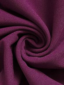 Firerie Abito aderente da donna con spalle scoperte, decorazione e maniche a campana, elegante e sofisticato, in stile romantico, taglie comode - Bordò - Visualizzare 8