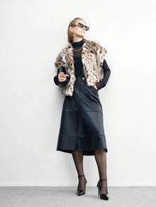 CUCCOO BIZCHIC Giày cao gót mũi nhọn thời trang thiết kế khóa cài cho nữ khi đi làm hàng ngày - màu đen - Xem 6