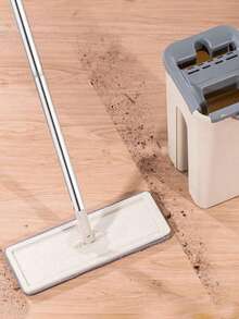 Cây lau nhà xoay 360 độ kèm xô, cây lau nhà phẳng tiện dụng cho gia đình và nhà bếp, bộ lau nhà phẳng không cần dùng tay, bằng kim loại và nhựa, có bộ vắt, 2 miếng lau microfiber, dùng được cả khi lau khô và lau ướt, phù hợp với mọi loại sàn và cửa sổ, cây lau nhà tự động, máy chà sàn, cây lau nhà lát gạch. Cây lau nhà Lazy Mop là một dụng cụ lau nhà đa năng không cần dùng tay, có thể sử dụng cho cả lau khô và lau ướt với bộ nước. - Nhiều màu - Xem 2