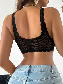 SuitURBody 1件黑色蕾丝浪漫性感女士文胸