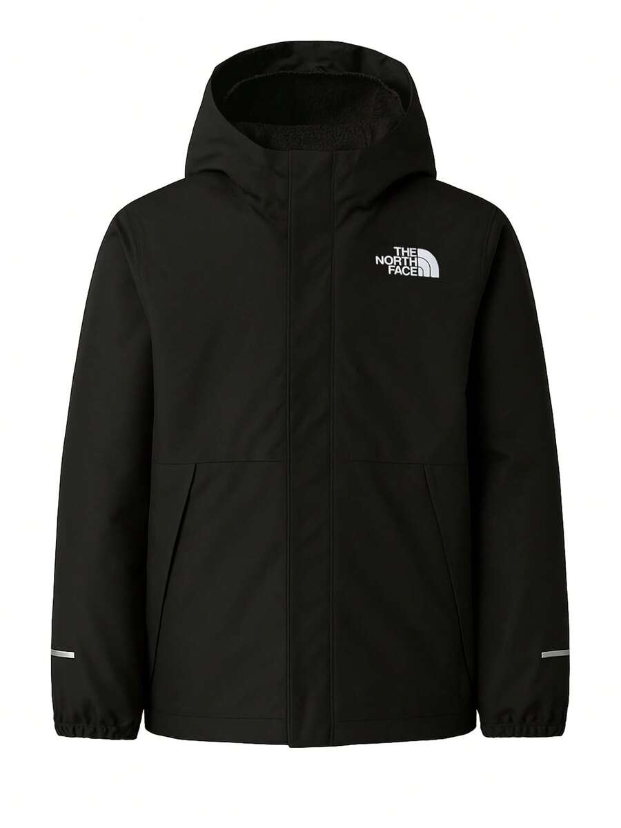 The North Face Warm Antora Rain Boys Jacket Black - Black - View 1