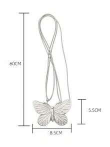 Cirelle 1件装磁性窗帘绑带 - 蝴蝶形窗帘扣，适用于家居装饰、豪华客厅和卧室窗帘配件 - 彩色 - 查看 3