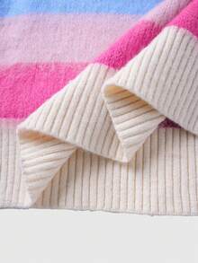 ROMWE MEN Áo khoác cardigan nam cổ chữ V cài nút, phối sọc tương phản, kiểu dáng thường ngày, thích hợp cho mùa thu/đông. - Nhiều màu - Xem 6