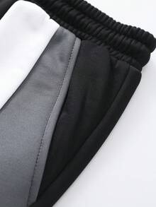 Manfinity Hypemode Men's Casual Straight Leg Pants - Black - View 4