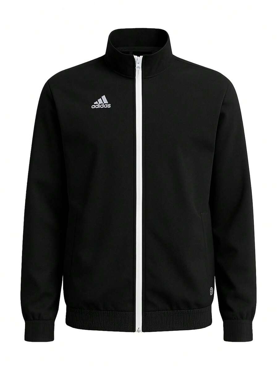 Adidas Entrada 22 Kids Jacket Black - Black - View 1