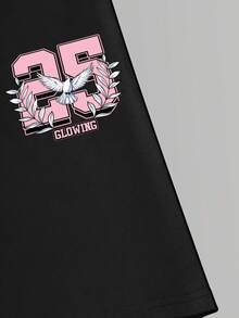 SHEIN ChillGRL Bộ 6 món đồ thời trang đường phố giản dị cho bé gái tuổi teen và quần short biker 2 món - Nhiều màu - Xem 7