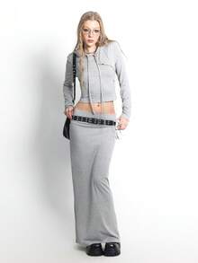 Bloopia Bộ 2 váy xám cho nữ - Màu Xám nhạt - Xem 5