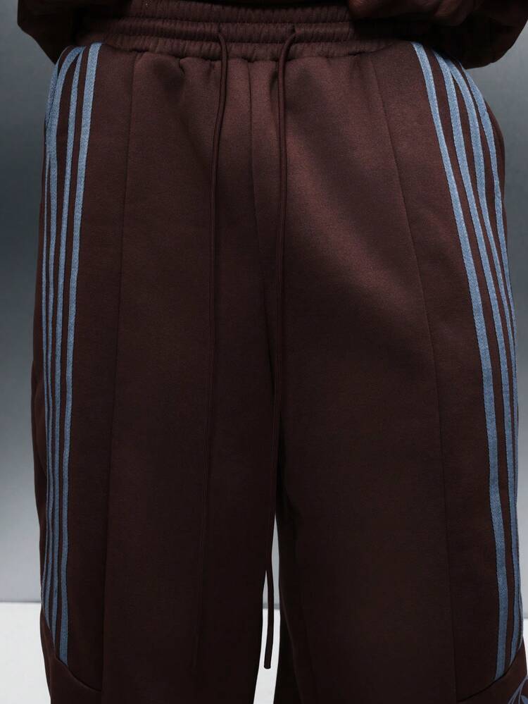PLAYBOY X SUMWON Wide Leg Sweatpants With Side Stripes