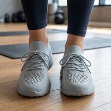 Women Trail Running Shoes - Grey - View 3