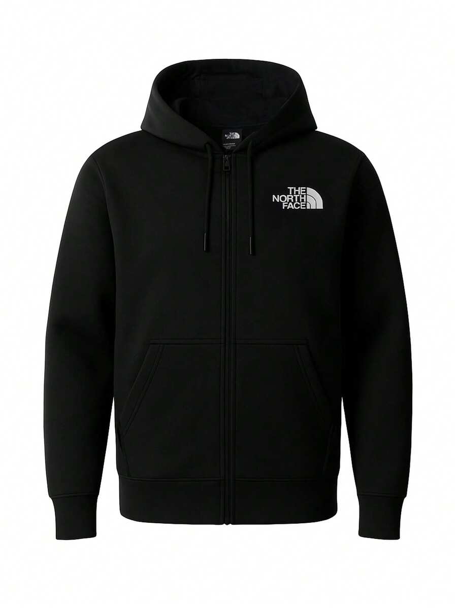 The North Face Simple Dome Men's Full Zip Hoodie Black - màu đen - Xem 1