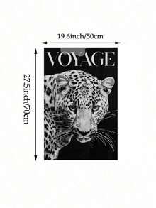 SHEIN 1/3pcs Leopard Cheetah Wall Art Picture 8 Ball Lucky Prints Canvas Paintings Pink Girly Posters Preppy Chic Luxury Decor For Bedroom, Living Room, Or Dorm Room Decor Gift For Her Unframed - Multicolor - View 10