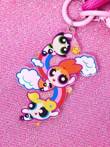 THE POWERPUFF GIRLS X SHEIN Keyrings & Keychains - Multicolor - View 4
