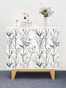 1Roll 5m Retro Tree Branches And Simple Branches, Suitable For Home Renovation, Room Decoration, Cabinet Renovation, Bathroom Decoration, Wall Vinyl DIY, Waterproof, Antifouling, Aluminum Film Wallpaper Impervious To The Background Color, Stain And Concealer, Flexible, Not Easy To Tear, Easy To Clean, Self-Adhesive Wallpaper Wall, Wallpaper, Wall Sticker, Wallpaper - Multicolor - View 6