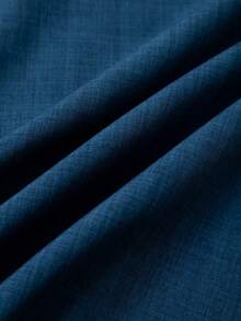 Áo cánh thêu màu trơn thường ngày cỡ lớn Linhara dành cho nữ - Màu xanh lam - Xem 4