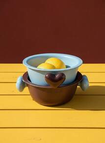 Joivida 1 pieza, Cesta de drenaje con forma de corazón, Bandeja de frutas de doble capa resistente al calor para lavavajillas, Cesta de drenaje de doble capa para uso doméstico, Estilo lindo, Adecuado para cocina y sala de estar, Cesta de frutas, Plato de filtro, Plato para frutas secas, Plato para nueces, Adecuado como regalo para el Día de San Valentín, regalos de fiesta, regalos de cumpleaños, el mejor regalo para niñas, festivales de regreso a la escuela y fiestas festivas. - Multicolor - Ver 2