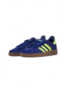 Adidas Handball Spezial 男士运动鞋 胜利蓝/太阳黄/金色金属色 JR3845 - 勝利藍/太陽黃/金屬金 - 查看 4