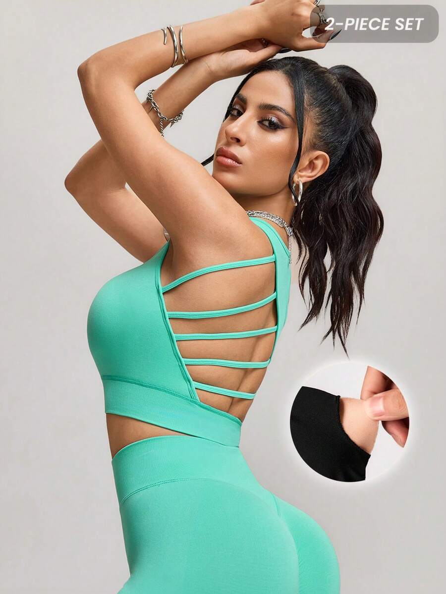 Innovista Seamless Workout Sets Sports High Support Quick Dry Daily Athleisure Yoga HIIT Training Office To Gym Tights Activewear Clothes Bra UV Protection Legging Pants Vintage Olive Green Fall Comfort Movement Functional Mesh Breathable Tummy Control Compression, Women Athletic Set Vintage Olive Green Utilitarian Chic
