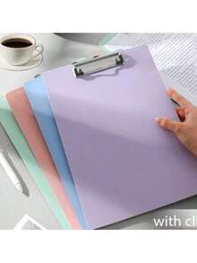 A4/A5/A6 Clipboard, Writing Pad, Menu Holder, Document Folder, Hard Board Clip, Mixed Colors For Students