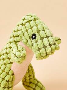 PETSIN 1 件宠物毛绒动物玩偶，恐龙耐咬吱吱叫玩偶，适合金毛猎犬和其他狗狗