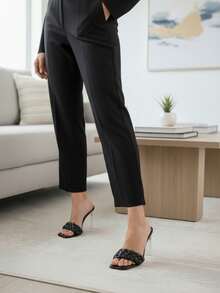 女士高跟鞋 - 黑色 - 查看 5