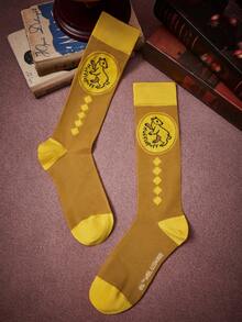 HARRY POTTER X SHEIN Women Knee High Socks - Multicolor - View 2