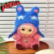 Wakuku 乙烯基娃娃 - 可爱 PVC 动物玩偶（淘气狐狸和兔子系列），青少年和成人收藏级可爱桌面玩具，完美礼物，含 6 种隐藏款式（新版本） - 彩色 - 查看 13