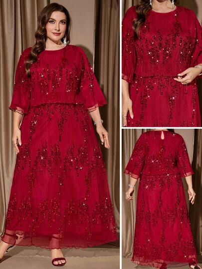 SHEIN Clasi Plus Size Elegant Sequin Party Dress Vestidos Elegantes De Fiesta Christmas Party Outfit Roupa De Festa Christmas Party Party Outfits Women Rave Outfits For Women Roupa Festa Christmas Party Outfit Women Fiesta Ropa Mujer Party Outfits For Women Rave Outfits Ropa Fiesta Mujer Christmas Party Outfit For Women Christmas Natal Navidad Natal Roupa Feminina Christmas Outfit Women Weihnachten Navidad Roupa De Natal Christmas Clothes Christmas Outfit For Women Christmas Clothes Women Navidad Ropa Mujer Weihnachtsoutfit Damen Fall Clothes For Women Fall Outfits For Women Plus Size Fall Clothes Women Fall Women Clothes Ropa Mujer Women's Fall Clothes Ropa Elegante De Mujer Fantasia Feminina Roupa Plus Size Feminina Curvy Plus Size Clothes Disfraces De Mujer Elegant Clothes Ropa Elegante Mujer Festival Outfit Damen New Year Dress