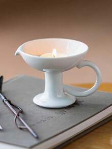 Madebyblanc 这款古朴典雅的青松陶瓷烛台，是客厅和餐厅的高端艺术装饰品，营造出优雅的氛围。它既可作烛台底座，也适用于客厅、卧室和派对等场合。 - 彩色 - 查看 2