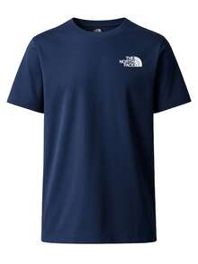 The North Face Nse Box Men's T-Shirt Navy Blue - SUMMIT NAVY/TNF WHITE - View 1