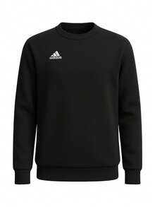 Adidas Entrada 22 Kids Sweatshirt Black - Black - View 1