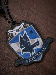 HARRY POTTER X SHEIN 1pc Magical Revival Eagle Pattern Keychain - Blue - View 3