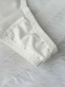 SHEIN 2pcs/Set Floral Embroidery Sexy Women's Lingerie Set