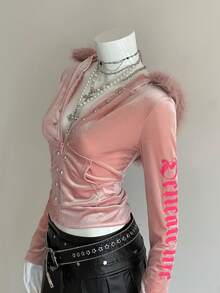 EgrlEra Áo nỉ in nhiều màu thời trang dành cho nữ - Nhiều màu - Xem 6