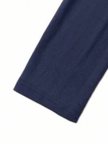 Franclia 大码女士针织长袖上衣和格子裙套装，学院风穿搭，适合年轻女士通勤或约会，显瘦两件套。女士格子裙，格子两件套，女士格子裙套装，两件套女士套装，裙子 - 藏蓝色 - 查看 4