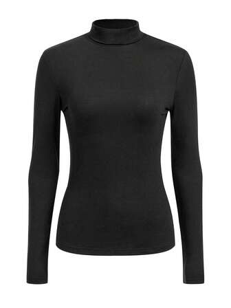 MOTF PREMIUM CAMISETA AJUSTADA DE CUELLO ALTO