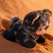 Süße Familien-Vinyl-Puppen, weiche Vinyl-Puppen, Anhänger in Rosenrot-Bär-Form, Anhänger in Gelb-Schaf-Form, Geburtstagsgeschenke, Weihnachtsdekoration, Halloween (Innenmaterial Tangjia (hart), keine Plüschfüllung)