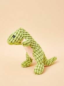 PETSIN 1 件宠物毛绒动物玩偶，恐龙耐咬吱吱叫玩偶，适合金毛猎犬和其他狗狗