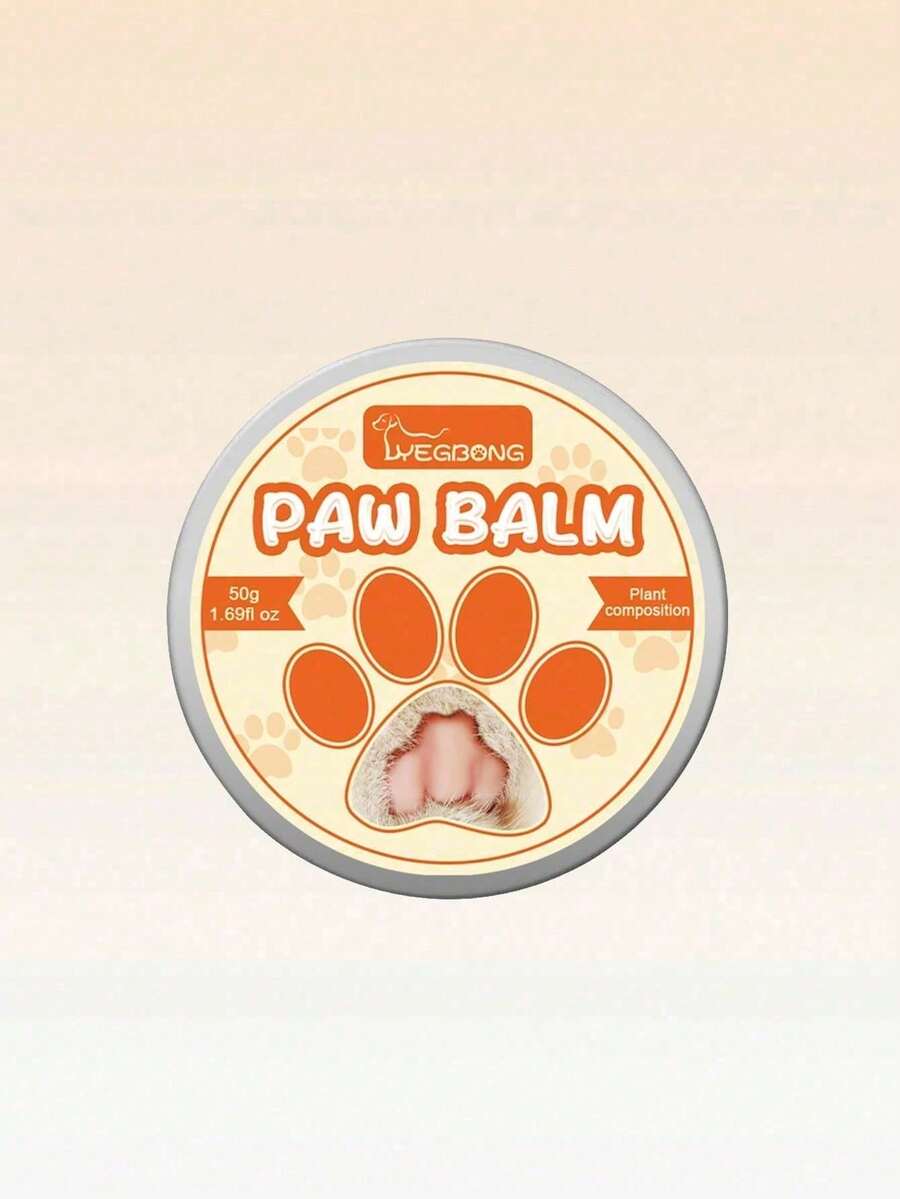 1/2支装宠物爪部护理膏，猫狗爪部保湿霜，足垫保护霜 - 彩色 - 查看 1