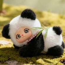 Süße Familien-Vinyl-Puppen, weiche Vinyl-Puppen, Anhänger in Rosenrot-Bär-Form, Anhänger in Gelb-Schaf-Form, Geburtstagsgeschenke, Weihnachtsdekoration, Halloween (Innenmaterial Tangjia (hart), keine Plüschfüllung)