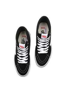 Vans Old Skool Women's Casual Athletic Shoes Heritage Flexible Rubber Outsole Walking Going Out Commuting Black VN000CR0BA2 - Black and White - View 2