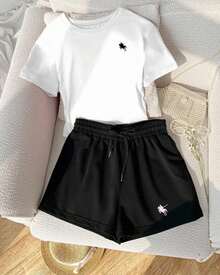 Women Two-Piece Outfits - 白色 - 查看 1