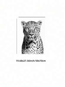 1/3pcs Frameless Set Of 3 Black White Leopard Print Wall Art, Stockholm Modern Aesthetic Poster, Y2K Animal Pattern Print, Chic Apartment Decor For Living Room, Bedroom, Dorm | Scandinavian Style, Room Decor, Vintage Prints, Dorm Essentials - Multicolor - View 22