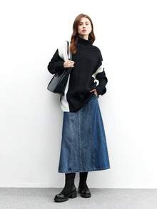 CUCCOO BIZCHIC Casual Commuter Simple Chunky Heel Women Ankle Boots For Christmas - Black - View 4