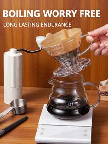 Teckwe Báscula de café con temporizador inteligente, báscula de cocina de alta precisión, báscula de alimentos, báscula de café portátil, báscula de café con funciones de cronometraje y pesaje, herramienta de hornear precisa, báscula de cocina con base de silicona antideslizante - Multicolor - Ver 7